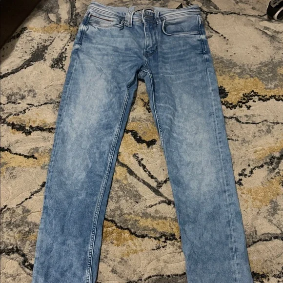 Zara Men's Light Blue Jeans size 30x30 - Picture 3 of 4